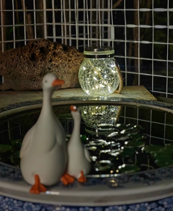 Gặp Đêm Thơ! Môi trường xung quanh Ánh sáng nhỏ chiếu sáng một góc vi mô lãng mạn