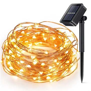 Đèn dây đồng chạy bằng năng lượng mặt trời hoạt động như thế nào?