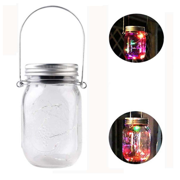 Đèn trang trí năng lượng mặt trời Mason Jar